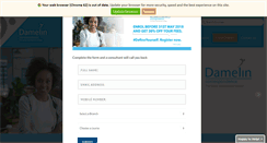 Desktop Screenshot of dcc.edu.za