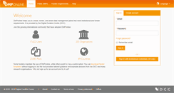 Desktop Screenshot of dmponline.dcc.ac.uk