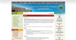 Desktop Screenshot of dcc.edu.sa